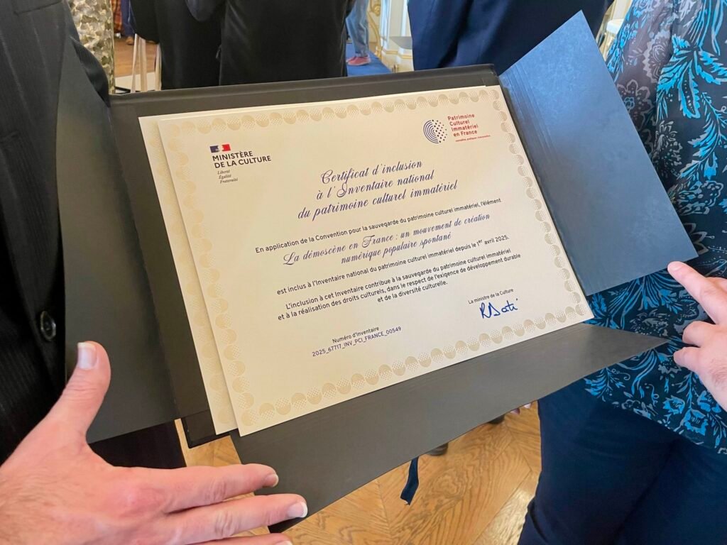 Certificate_Recognition_Demoscene_France_17Dec2025