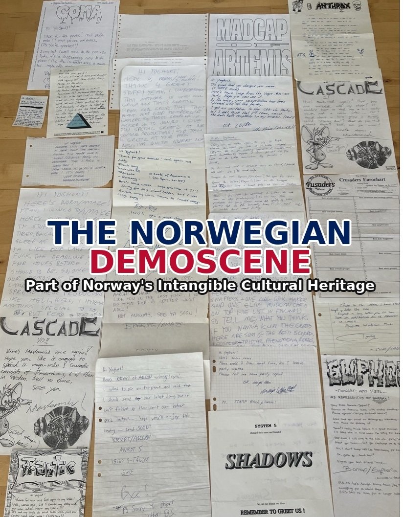 Artwork Norway recognizes the demoscene as national UNESCO cultural heritage